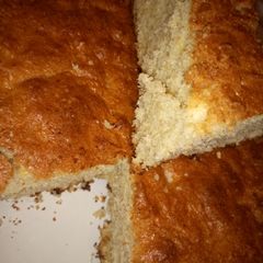 A picture of Milkless ugalicake/cornbread (jiko baked).