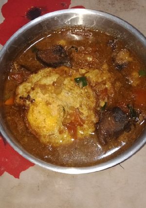 Foto resep Semur telur dan ikan