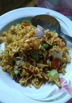 চানাচুর মাখা রেসিপির প্রধান ছবি