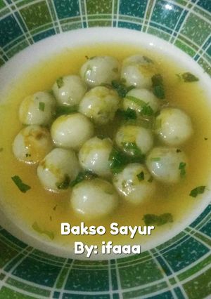 Foto resep Bakso Sayur