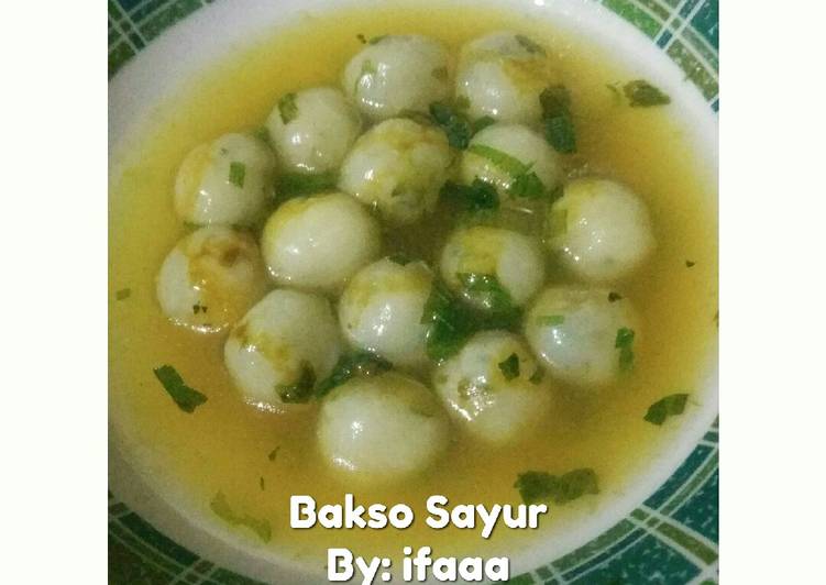 Bakso Sayur