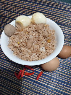 Foto resep Nasi goreng telur batik