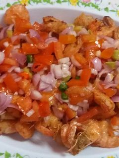 Foto resep Udang goreng tepung sambal dabu-dabu