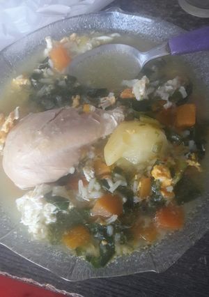 Una foto de Sopa de verdura fácil y rápida