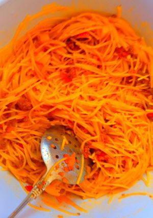 عکسی از دستور ماکارونی