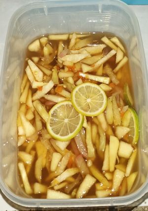 Foto resep Asinan buah jeruk nipis