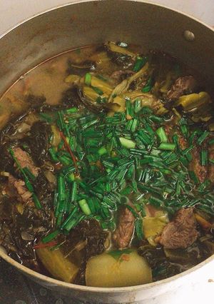 Hình của món Canh dưa bò/trâu 🐮🍲.