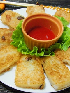阿基師教的簡易--蘿蔔糕 的食譜成品照片
