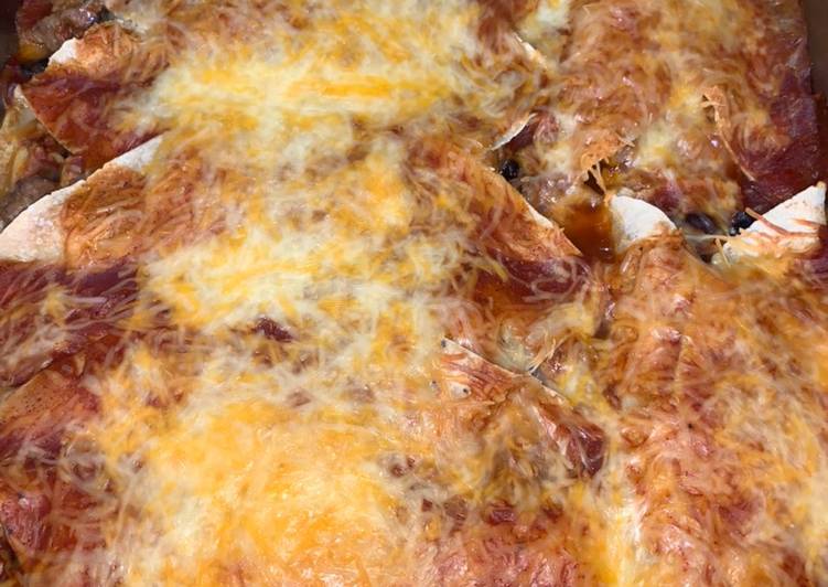 Red enchiladas Red enchiladas