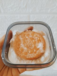 Foto resep Snack MPASI Bubur Sumsum pir Biskuit