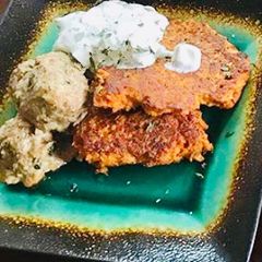 A picture of Lamb Meatballs.