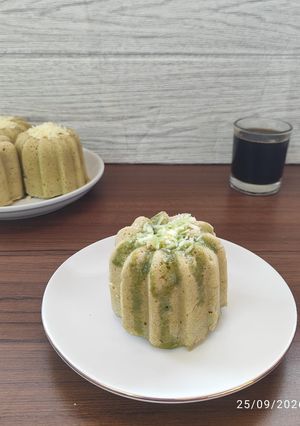 Foto resep Bolu Kukus Matcha