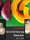 Ăn dặm - Sữa bí đỏ khoai lang