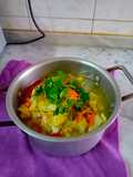 Sup telor kocok ala Rona