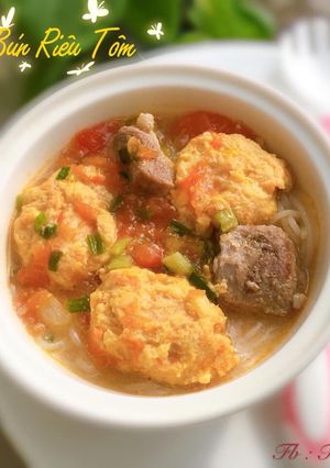 Cách Làm Món Bún Riêu Tôm của Tuong Nhu - Cookpad