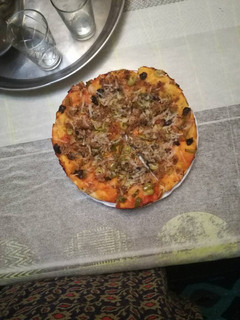 Una foto de Pizza Vegetal
