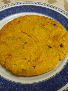 Una foto de 🇪🇸 Tortilla "española" gelatinosa vegana🍳
