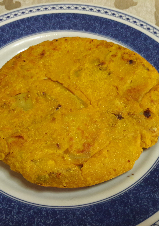 Una foto de 🇪🇸 Tortilla "española" gelatinosa vegana🍳