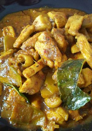 รูปของ ไก่ผัดพริกแกงใต้หน่อไม้ดอง