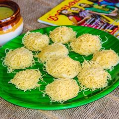 Cholam Idiyappam (Nool Puttu) / Kerala Style Corn String Hoppers A picture of Cholam Idiyappam (Nool Puttu) / Kerala Style Corn String Hoppers.