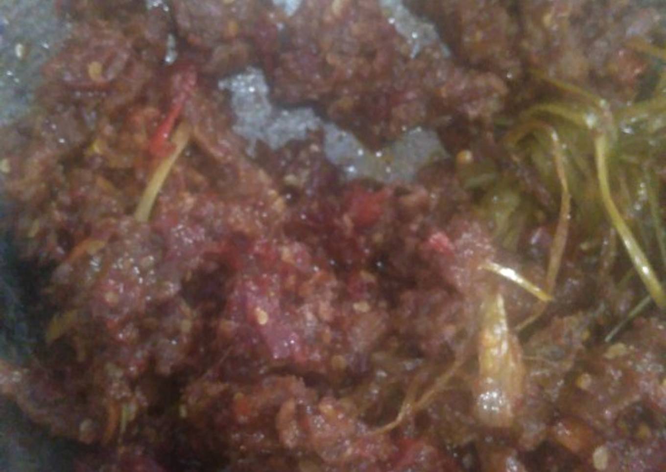 Oseng-oseng mercon daging sapi ala saya..