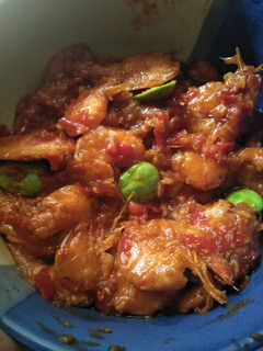 Foto resep Udang pete sambal balado