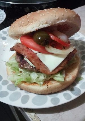 Una foto de Hamburguesa deli 🍔