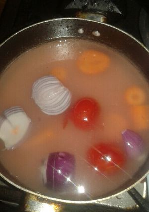 A picture of Yellow Lentil Soup.