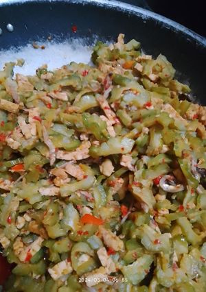 Foto resep Tumis pare tempe teri