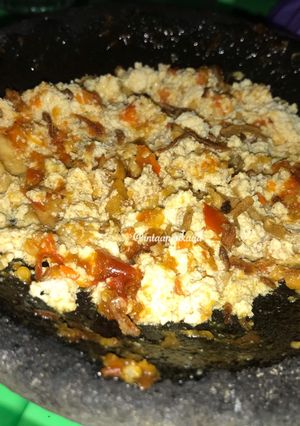 Foto resep Sambal Tahu/ Penyet tahu
