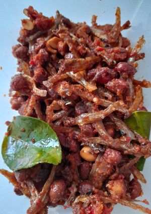 Foto resep Sambal teri kacang
