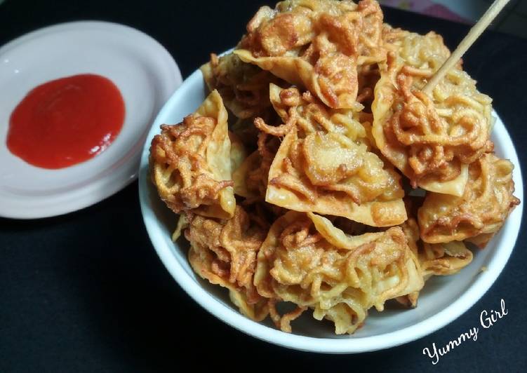 Resep 33. Pangsit Goreng Indomie yang Lezat Sekali