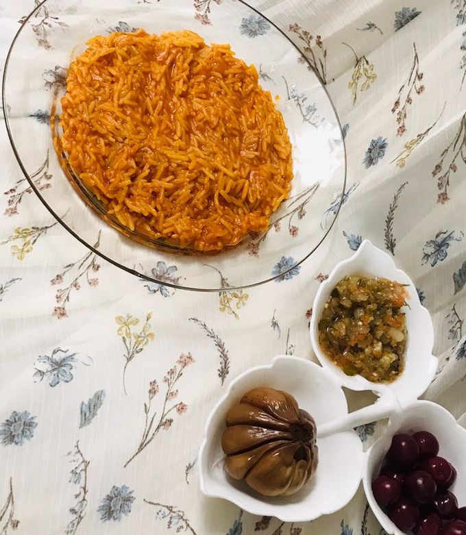عکسی از دستور کته برنج و رب 😁😋