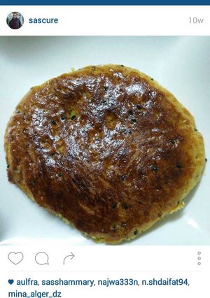 صورة لوصفة طريقة عمل كعك معاني