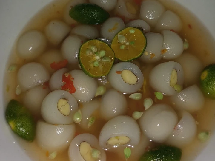 Easy Steps Make Recipes Asinan Buah Rambutan the So Delicious Make You Drink.