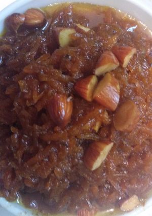 A picture of Carrot halwa.