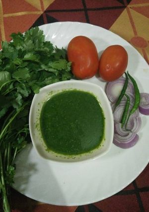 A picture of Coriander Chutney.