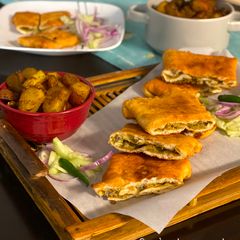 A picture of Mughlai Paratha.