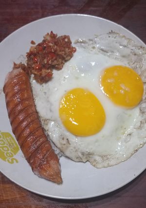 Foto resep NasiLor (Nasi Sosis Telor)