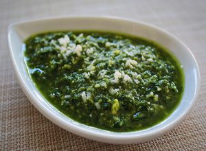 Una foto de Pesto genovés