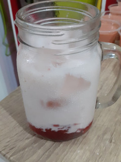 Foto resep 02. Susu Strawberry ala ala