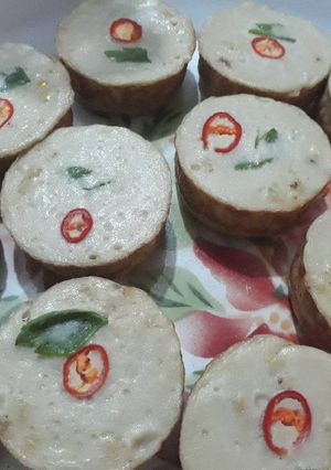 Foto resep Lumpur beras isi ayam (kue ayam bawang)