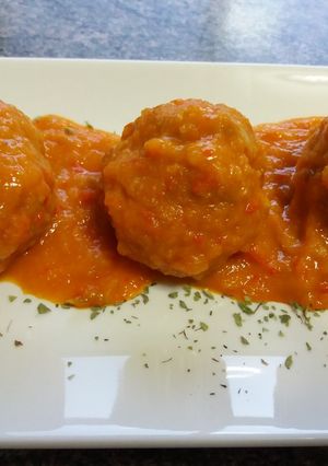 Foto principal de Albóndigas en salsa bárbara