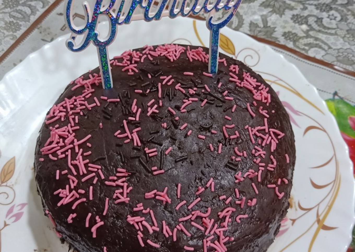 Chocolate truffle cake