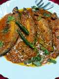 Pabda Maacher Tel Jhaal or Spicy Cut Fish Curry