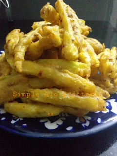 A picture of Simple Aloo fritters.