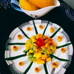 Mango salad A picture of Mango salad.