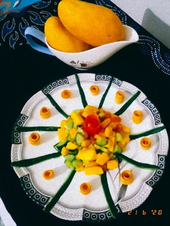 A picture of Mango salad.