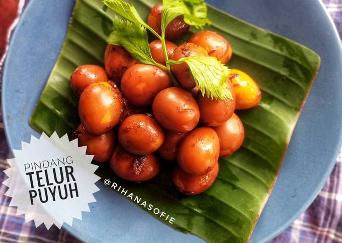 Resep Pindang Telur Puyuh yang Sempurna