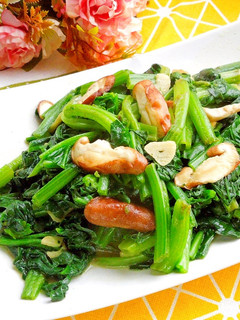 蒜香炒菠菜 的食譜成品照片